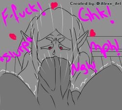 1boy 1girls alexx_art ass_expansion bbw blowjob blowjob_face boobs_expansion breasts_expansion butt_expansion comedy comic comic_panel dark_skin dialog dialogue dialogue_box dialogue_bubble female frieren frieren_beyond_journey's_end heart_eyes magic nude_female oc ovulating ovulation patreon slapping_ass slapping_butt smaller_male
