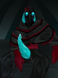 clothed doctor_(the_freak_circus) male masked monster monster_cock one_person plague_doctor the_freak_circus