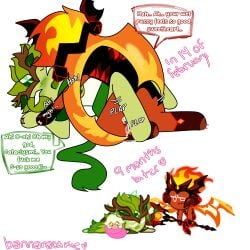 fire spirit cookie fan art
