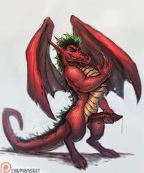 american_dragon:_jake_long anthro belly_scales chumbasket disney dragon dripping erection grin holding_penis jake_long looking_at_viewer male male_only penis precum scales scalie smile solo western_dragon