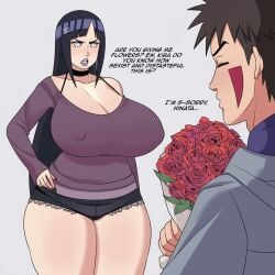 1boy 1boy1girl 1girls angry angry_expression angry_face angry_female bare_shoulders bare_thighs bbw big_breasts blue_hair blush booty_shorts boquet brown_hair busty choker chubby chubby_female cleavage closed_eyes clothed clothing collar curvaceous curvaceous_female curvaceous_figure curves curvy curvy_body curvy_female curvy_figure curvy_hips dialogue disappointed disappointed_look embarrassed english_text erect_nipples erect_nipples_under_clothes facepaint female female_focus flower flowers fully_clothed goth goth_girl goth_mommy hand_on_hip hi_res high_resolution highres hinata_hyuga hinata_hyuuga hinata_uzumaki huge_thighs hyuuga_hinata hyuuga_hinata_(naruto:_road_to_ninja) inuzuka_kiba jean_shorts kiba_inuzuka large_breasts lips lipstick long_fingernails long_hair long_nails makeup male male/female minishorts mommy_milkers nail_polish naruteque naruto naruto:_road_to_ninja naruto_(series) naruto_shippuden nervous nipple_bulge nose_blush open_mouth painted_nails pink_lips pink_lipstick purple_eyes purple_nail_polish purple_nails rejection rose rose_(flower) short_shorts shorts shounen_jump shueisha spiky_hair straight sweater text thick_thighs thighs uzumaki_hinata valentine's_day venus_body very_high_resolution very_long_hair voluptuous voluptuous_female weekly_shonen_jump weekly_shounen_jump
