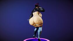 3d animated huge_ass huge_breasts juri_han superdougie tagme thick_thighs video