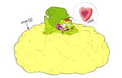 belly big_belly candy digestion fatal_vore furry gorgom green_fur happy_tree_friends male male_pred mass_vore nutty nutty_(htf) obese rodent squirrel vore vore_belly