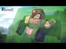 1boy 1girls 3d animated brown_hair clothing female flower_in_hair horny_female jenny_belle_(slipperyt) joa minecraft mostly_nude nipples nude rape restrained slime slime_(minecraft) slime_monster slipperyt sound stomach_bulge tagme thighhighs vaginal_penetration video voice_acted