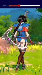 3d animated big_ass big_breasts english_text fairy_tales female female_protagonist human mass_creation red_hood_(swords_and_slippers) snow_white_(swords_and_slippers) sound swords_and_slippers tagme thick_thighs video video_games wolf_ears wolf_girl wolf_tail