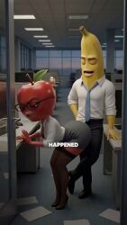 3males ai_generated ai_slop apple ass ass_cheeks banana based_on_a_true_story female funny red_ass sad sausage sob tagme twerking video wobbling_ass wobbling_asscheeks