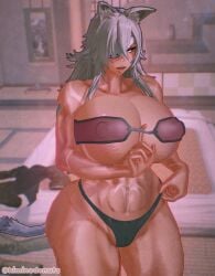 ghislaine dedoldia from mushoku tensei by kiminodonuts