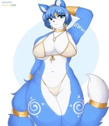 krystal from star fox by remilust