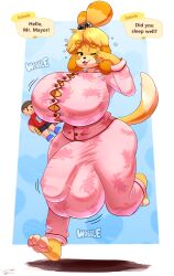 isabelle (animal crossing) from animal crossing by tohilewd