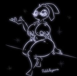 vibri from vib-ribbon by rabbit5gamer