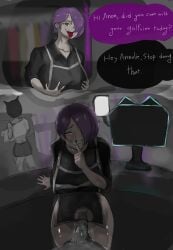 lady annalie from my dystopian robot girlfriend by fitta001