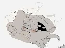 shadow milk cookie from cookie run by clovii nsfw