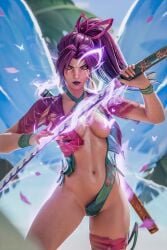 psylocke from marvel by ecksoh