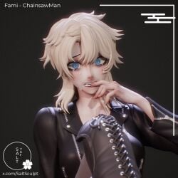 fami (chainsaw man) from chainsaw man by saltsculpt3d