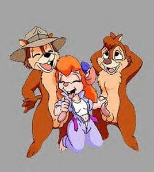 chip chip_'n_dale_rescue_rangers dale disney gadget_hackwrench penis testicles