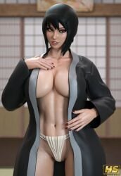 1girls 3d big_ass big_breasts breasts female hagiwara_studio huge_ass huge_breasts large_breasts mature_female milf naruto naruto_(series) naruto_shippuden shizune tagme wide_hips