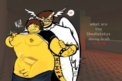 2boys backshots big_breasts big_penis biting_own_lip breasts cum forsaken_(roblox) gay gay_sex groping groping_breast groping_from_behind guardian_angel_shedletsky huge_cock moobs pounding_ass roblox roblox_game robloxian rockstar_shedletsky rough_sex self_upload selfcest shedletsky shedletsky_(forsaken) tagme tears thrusting_into_ass whiskeyy x-ray yaoi