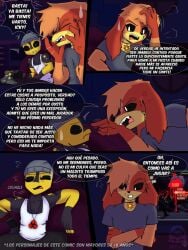 anthro anthro_on_anthro bassilixxx23 comic critters_(poppy_playtime) dogday dogday_(poppy_playtime) icky_licky_(poppy_playtime) nightmare_critters poppy_playtime poppy_playtime_(chapter_3) poppy_playtime_(chapter_4) smiling_critters