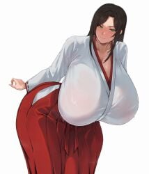 1girls huge_ass huge_breasts hyper hyper_breasts leaning_forward solo_female tagme wide_hips zer0.zer0 zer0artzer0