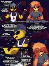 anthro anthro_on_anthro bassilixxx23 comic critters_(poppy_playtime) dogday dogday_(poppy_playtime) icky_licky_(poppy_playtime) nightmare_critters poppy_playtime poppy_playtime_(chapter_3) poppy_playtime_(chapter_4) smiling_critters