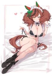 1girls ai_generated animal_ears anthropomorphization artist_request eyes female hair legs nice_nature_(umamusume) skin tagme umamusume umamusume_pretty_derby young