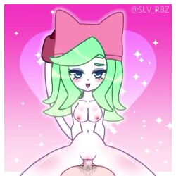 1girls anthro anthrofied ass breasts breasts cattail_(pvz) female flora_fauna plant plant_girl plant_humanoid plantie plants_vs._zombies plants_vs_zombies popcap_games pussy slv_rbz tagme video