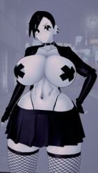 1girls 3d big_ass big_breasts big_thighs breasts bust busty chest curvaceous curvy curvy_figure female hips hourglass_figure huge_ass huge_breasts huge_thighs kaoskatsu large_ass large_breasts large_thighs legs mature mature_female original original_character pale-skinned_female pale_skin slim_waist thick thick_ass thick_hips thick_legs thick_thighs thighs veronica_(saltynoodles) voluptuous waist white-skinned_female white_body white_skin wide_hips wide_thighs