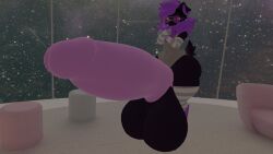 big_penis fernretriever huge_cock hyper_penis penis pokemon pokemon_(species) tagme thick_thighs wide_hips zorua