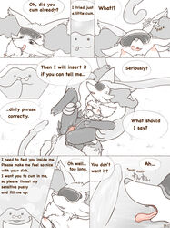 1boy 1girls animal_genitalia animal_penis anthro anus arms_behind_back begging big_ears blindfold blush bondage bound braixen breasts canine canine_penis close-up comic crocodiler_owen ditto drooling erection eyelashes feet female fox furry gaping gaping_pussy grin imminent_oral imminent_sex interspecies knot legs_tied legs_up licking_lips male nintendo nude open_mouth partially_colored paws penetration pokémon_(species) pokemon pokemon_(species) pokemon_rgby pokemon_xy pussy pussy_juice restrained saliva simple_background slime smelling smile sniffing spread_legs straight teeth tentacles text tongue tongue_out video_games