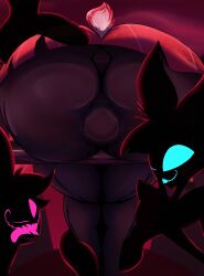 1boy alastor_(hazbin_hotel) ass big_ass big_butt bubble_ass bubble_butt fat_ass fat_butt hazbin_hotel huge_ass huge_butt large_ass large_butt male male_only solo solo_male thick_ass thick_butt