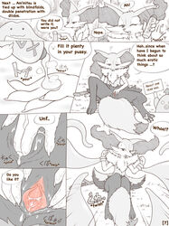 1boy 1girls anthro arm_grab big_ears bondage bottle bound braixen canine clitoris close-up comic crocodiler_owen detailed_background dildo ditto eyelashes feet female fingering fox furry gaping gaping_pussy grass holding interspecies knees_together lube masturbation nintendo nude open_mouth outdoors partially_colored paws pokémon_(species) pokemon pokemon_(species) pokemon_rgby pokemon_xy pussy pussy_juice restrained sex_toy sitting slime smile spread_legs spread_pussy tentacle tentacles text video_games wet wink