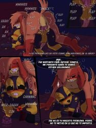 anthro anthro_on_anthro bassilixxx23 comic critters_(poppy_playtime) dogday dogday_(poppy_playtime) icky_licky_(poppy_playtime) nightmare_critters poppy_playtime poppy_playtime_(chapter_3) poppy_playtime_(chapter_4) smiling_critters