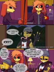 anthro anthro_on_anthro bassilixxx23 comic critters_(poppy_playtime) dogday dogday_(poppy_playtime) icky_licky_(poppy_playtime) nightmare_critters poppy_playtime poppy_playtime_(chapter_3) poppy_playtime_(chapter_4) smiling_critters