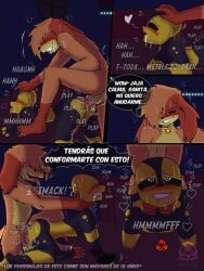 anthro anthro_on_anthro bassilixxx23 comic critters_(poppy_playtime) dogday dogday_(poppy_playtime) icky_licky_(poppy_playtime) nightmare_critters poppy_playtime poppy_playtime_(chapter_3) poppy_playtime_(chapter_4) smiling_critters