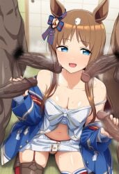 1girls ai_generated animal_ears anthropomorphization artist_request eyes female grass_wonder_(umamusume) hair legs skin tagme umamusume umamusume_pretty_derby young