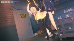 1boy 1girls 3d animated big_ass big_breasts blonde_hair bondage doggy_style evelyn_chevalier female giddora kinbaku male soft_bondage sound tagme tied tied_up video voice_acted wise_(zenless_zone_zero) zenless_zone_zero