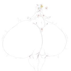 asriel_dreemurr big_ass big_butt big_hips big_thighs cyanu fat_ass femboy flower flower_in_hair hyper hyper_ass hyper_butt hyper_hips hyper_thighs male man_boobs naked nipples nude small_balls small_cock small_penis smile solo standing thick_ass thick_butt thick_hips thick_thighs undertale undertale_(series) wide_ass wide_hips wide_thighs ze_editscoco