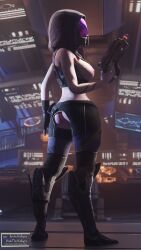 quarian from mass effect by eroticvalkyrie