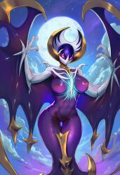 lunala from pokemon by lucakp