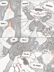 1boy 1girls anthro arms_behind_back blindfold blush bondage bound braixen breasts comic crocodiler_owen dripping_pussy drooling feet fellatio female furry interspecies knot male nintendo nipple_stimulation open_mouth oral paws penetration pokémon_(species) pokemon pokemon_(species) pussy pussy_juice restrained saliva sex simple_background spread_legs straight tentacle tentacle_sex text trembling vaginal_penetration video_games wet