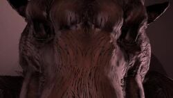 anthro_on_human black_fur eye_contact furry kissing looking_at_viewer male_anthro missionary_position pale_skin pov saliva sensual sound tagme video video werewolf zodd_(berserk)