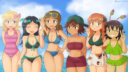 6+girls beach bikini breasts clothed clothing female female/female flipline_studios hips koilee_(papa_louie) multiple_girls nude olivia_(papa_louie) papa_louie prudence_(papa_louie) pumpkinleaf_ scooter_(papa_louie) tagme uniform utah_(papa_louie) video_game video_game_character video_game_franchise video_games willow_(papa_louie)