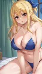 ai_generated blonde_hair fairy_tail kawaii_waifus lucy_heartfilia patreon preview swimsuit