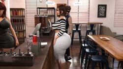 3d ass clothing coffee_shop dialogue large_ass rev2019 table