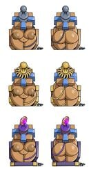 animate_inanimate ass belly belly_button big_breasts breasts building clash_royale evolution_tesla_(clash_royale) gem gold nipples no_arms onahole ornament pierced_nipples piercing pussy ravage41 tesla_(clash_royale) tesla_coil thick thick_ass thick_hips thighs tube white_background wood