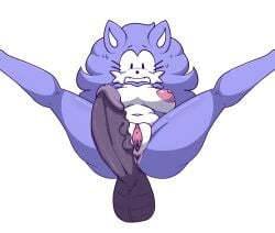 1boy anthro anus areola balls big_breasts big_penis female friday_night_funkin from_behind holding penis pussy sega sex sonic.exe sonic.exe_(series) sweat thick_ass wacky_(sonic.exe) worried