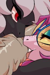 2018 equine erection friendship_is_magic mammal my_little_pony open_mouth penis pixel_art stockingshot56