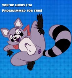 2d 2d_(artwork) 2d_artwork :3 accurate_art_style animal anthro anus aroused artstyle_imitation balls ballsack blue_background boner cute cute_fangs cute_male english_text erect_penis erection fur furry genitals gradient_background half-erect hard_on holding_leg_up indigo_park laying laying_down lifting_leg looking_to_the_side lying male mammal mammal_humanoid multicolored_body multicolored_fur naked naked_male neckwear nude nude_male oerba_yun_fang open_mouth open_smile penis presenting presenting_anus presenting_penis purple_anus purple_eyes raccoon raccoon_ears rambley_(indigo_park) scarf simple_background small_penis smile solo tail talking talking_to_another text tongue two_tone_body two_tone_fur two_tone_tail uncircumcised uncircumcised_penis uncut uncut_penis uniquegeese zanii