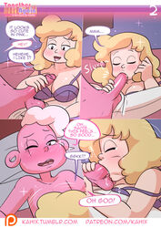 blonde_hair cartoon_network comic fellatio kahix lars_barriga off_colors_(steven_universe) sadie_miller steven_universe tagme