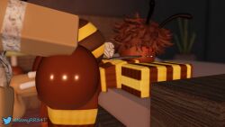 3d ass backshots balls dark-skinned_male from_behind gay oiled penis remyrr34 roblox roblox_avatar robloxian self_upload sex tagme